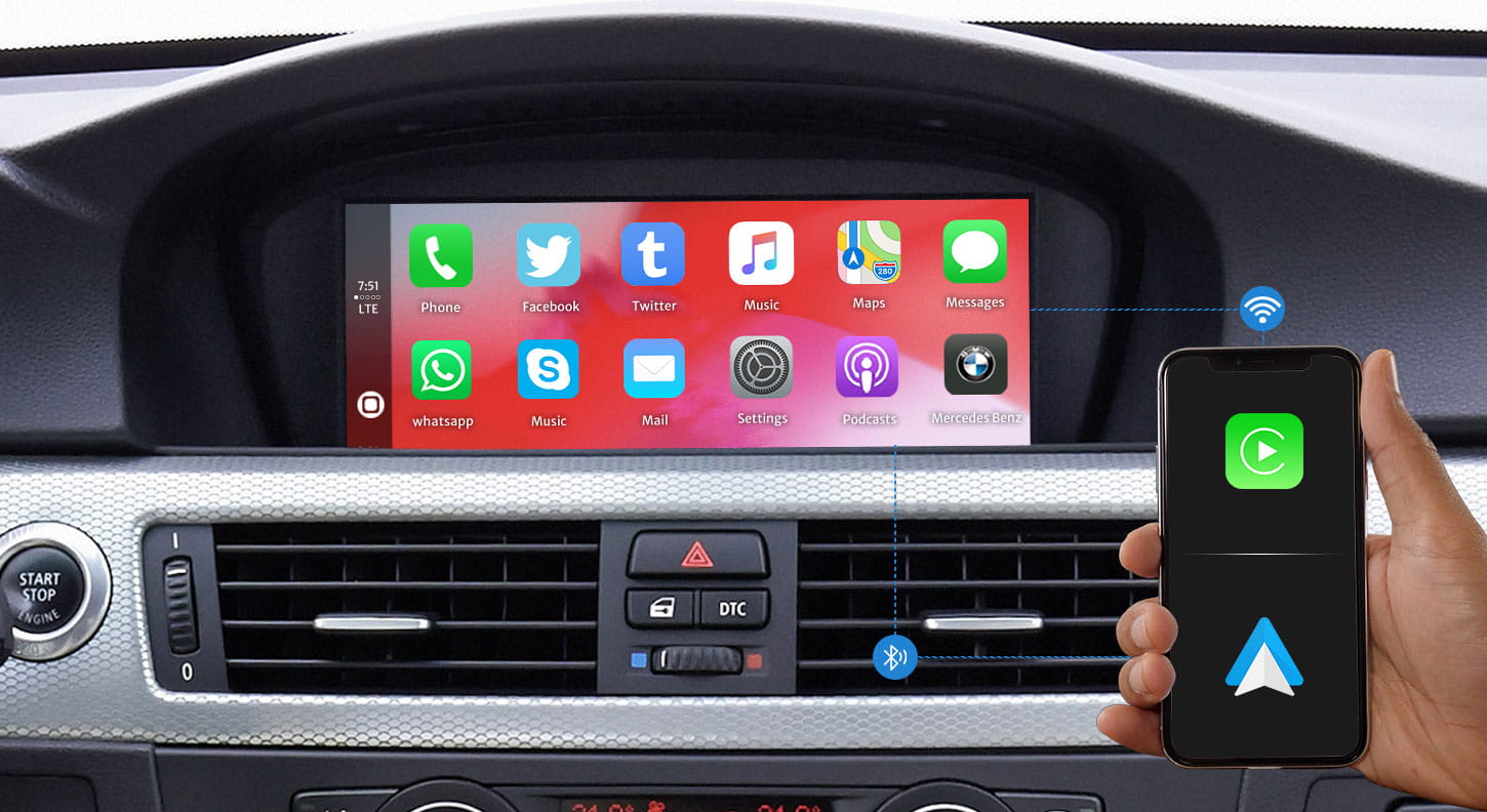 carplay wireless adapter For BMW