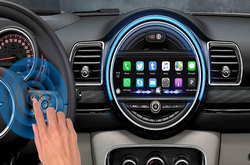 Interface sans fil Apple CarPlay Android Auto: adaptateur d'écran d'origine de voiture